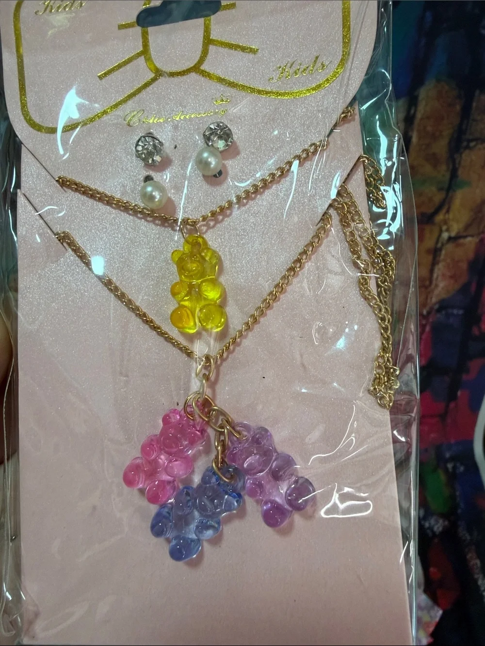 Crystal collection cute pink